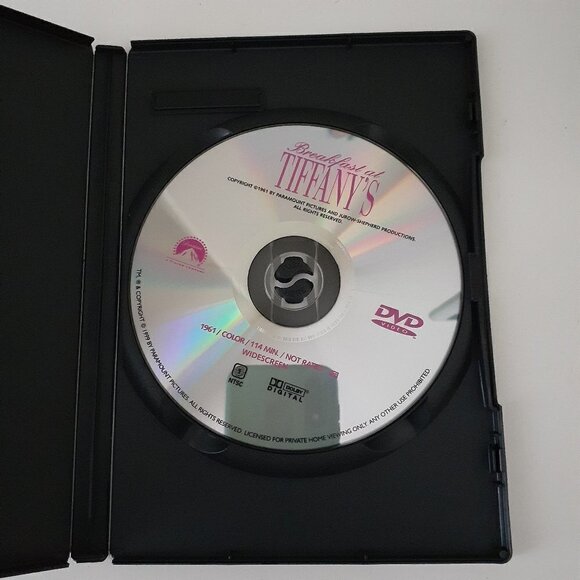 Breakfast at Tiffanys DVD Audrey Hepburn Paramount Pictures - Picture 3 of 3